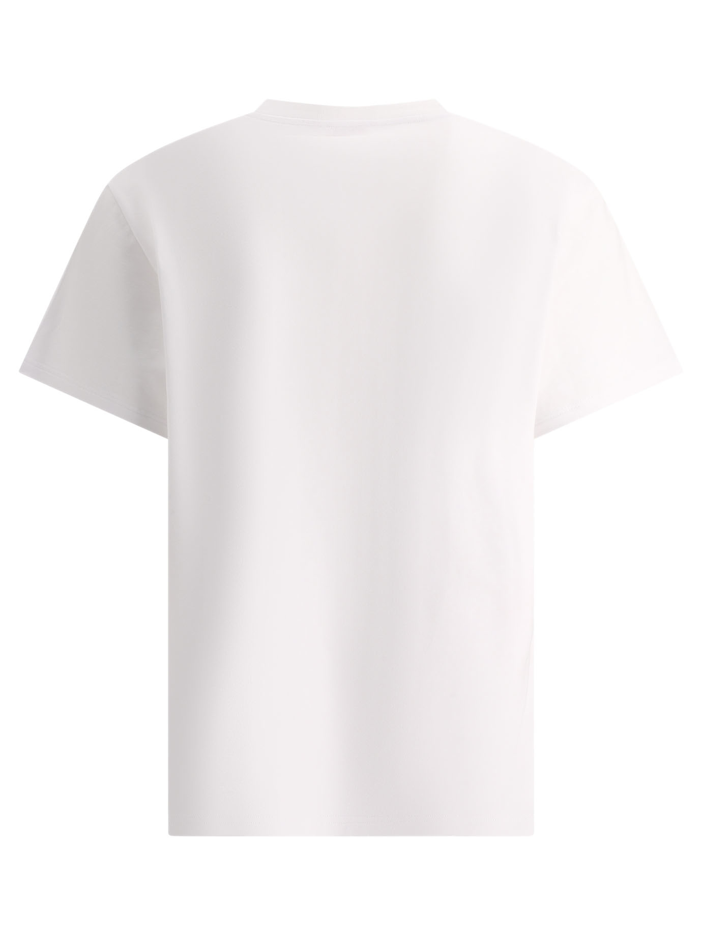 ALEXANDER MCQUEEN White Reflected logo t-shirt